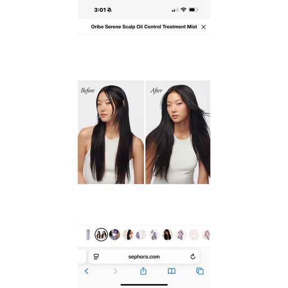 NWT Oribe Serene Scalp Oil Control Treatment Mist 125 ml - Picture 2 of 5